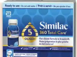 Walmart Similac 360 Total Care ready to feed step 1 or 2 infant formula offer