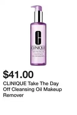 Sephora CLINIQUE Take The Day Off Cleansing Oil Makeup Remover offer