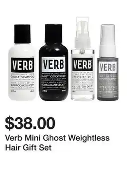 Sephora Verb Mini Ghost Weightless Hair Gift Set offer