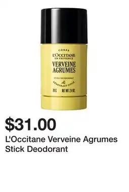 Sephora L'Occitane Verveine Agrumes Stick Deodorant offer