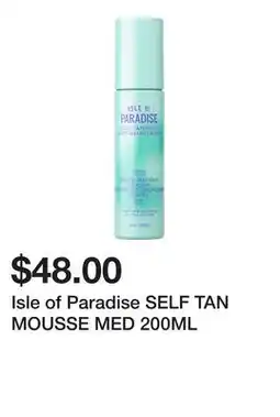 Sephora Isle of Paradise SELF TAN MOUSSE MED offer