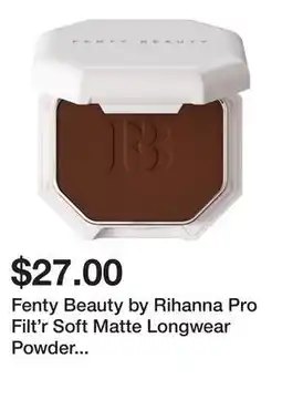 Sephora Fenty Beauty by Rihanna Pro Filt'r Soft Matte Longwear Powder Foundation offer