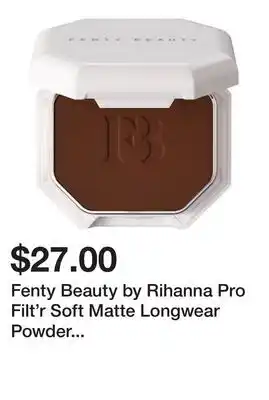 Sephora Fenty Beauty by Rihanna Pro Filt'r Soft Matte Longwear Powder Foundation offer