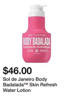Sephora Sol de Janeiro Body Badalada Skin Refresh Water Lotion offer