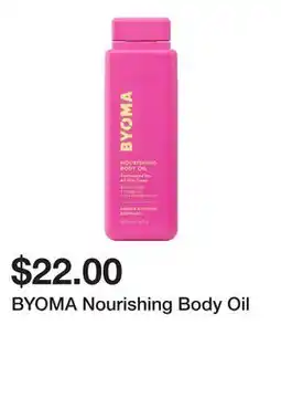 Sephora BYOMA Nourishing Body Oil offer