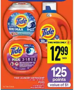 Food Basics Tide Laundry Detergent offer