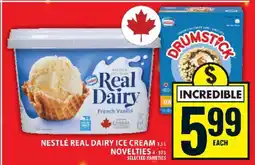 Food Basics Nestlé Real Dairy Ice Cream & Novelties offer