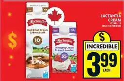 Food Basics LACTANTIA CREAM offer