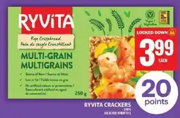 Food Basics RYVITA CRACKERS offer