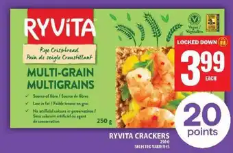 Food Basics RYVITA CRACKERS offer