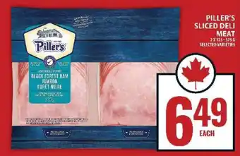 Food Basics PILLER’S SLICED DELI MEAT offer