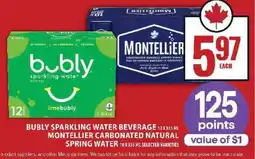 Food Basics bubly Sparkling Water Beverage offer