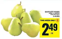 Food Basics BARTLETT PEARS offer