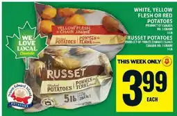 Food Basics White, Yellow Flesh or Red Potatoes offer