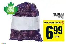 Food Basics RED ONIONS offer