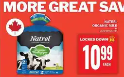 Food Basics Natrel Organic Milk offer