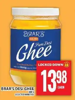 Food Basics Brar's Desi Ghee offer