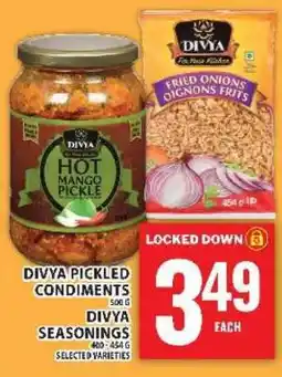 Food Basics Divya Pickled Condiments & Seasonings offer