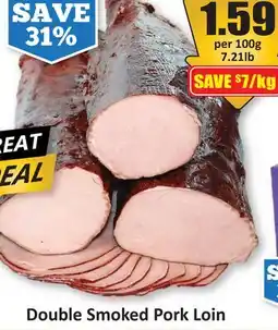 Starsky Double Smoked Pork Loin offer