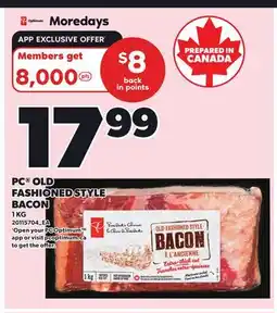 Independent City Market PC OLD FASHIONED STYLE BACON offer