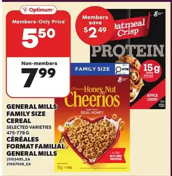 Independent City Market GENERAL MILLS FAMILY SIZE CEREAL offer