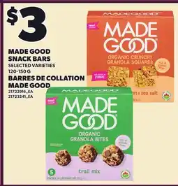 Independent City Market MADE GOOD SNACK BARS offer