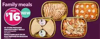 Independent City Market IN-STORE PREPARED ONE PAN FAMILY MEALS offer
