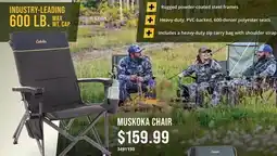 Cabela's MUSKOKA CHAIR offer
