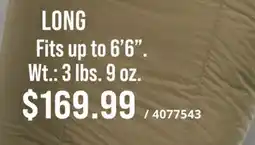 Cabela's TYPHOON 20° MUMMY SLEEPING BAG LONG offer