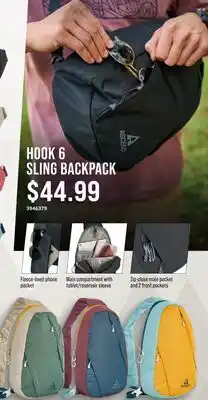Cabela's HOOK 6 SLING BACKPACK offer