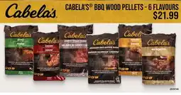 Cabela's CABELA'S BBQ WOOD PELLETS-6 FLAVOURS offer