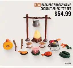 Cabela's BASS PRO SHOPS CAMP COOKOUT 26-PC. TOY SET offer