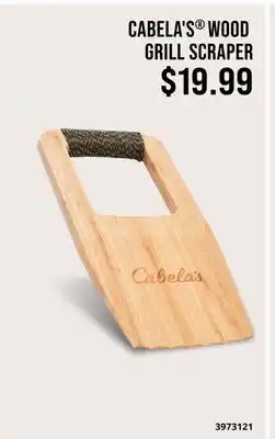 Cabela's CABELA'S WOOD GRILL SCRAPER offer