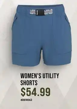 Cabela's WOMEN'S UTILITY SHORTS offer
