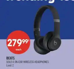 Shoppers Drug Mart BEATS SOLO 4 ON-EAR WIRELESS HEADPHONES offer