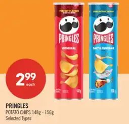 Shoppers Drug Mart PRINGLES POTATO CHIPS 148g - 156g offer
