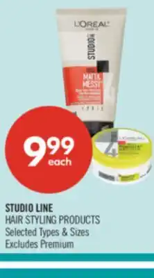 Shoppers Drug Mart STUDIO LINE HAIR STYLING PRODUCTS offer