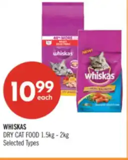 Shoppers Drug Mart WHISKAS DRY CAT FOOD offer