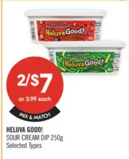 Shoppers Drug Mart HELUVA GOOD! SOUR CREAM DIP offer
