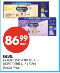 Shoppers Drug Mart ENFAMIL A+ NEUROPRO READY TO FEED INFANT FORMULA offer