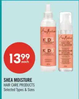 Shoppers Drug Mart SHEA MOISTURE HAIR CARE PRODUCTS offer