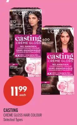 Shoppers Drug Mart CASTING CRÈME GLOSS HAIR COLOUR offer