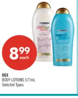 Shoppers Drug Mart OGX BODY LOTIONS offer