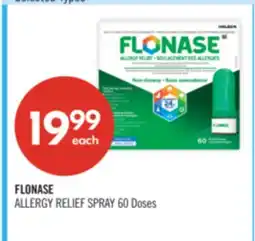 Shoppers Drug Mart FLONASE ALLERGY RELIEF SPRAY 60 Doses offer
