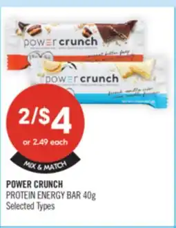 Shoppers Drug Mart POWER CRUNCH PROTEIN ENERGY BAR offer