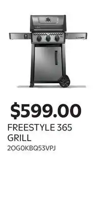 Walmart FREESTYLE 365 GRILL offer