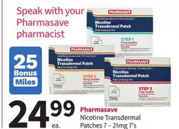 Pharmasave Pharmasave Nicotine Transdermal Patches 7 - 21mg 7's offer