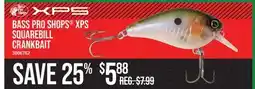 Cabela's BASS PRO SHOPS XPS SQUAREBILL CRANKBAIT offer