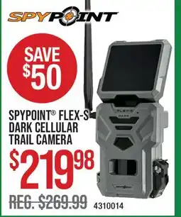 Cabela's SPYPOINT FLEX-S DARK CELLULAR TRAIL CAMERA offer