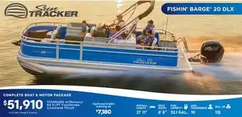 Cabela's FISHIN' BARGE 20 DLX offer